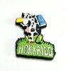 3D Hokkaido Cow PVC Fridge Magnets Wholesale Cartoon Dairy Cow Soft Rubber Refrigerator Magnets