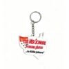 2D German Slogan Speech Bubble PVC Keychains Wholesale European Souvenir Soft Rubber Key Chains