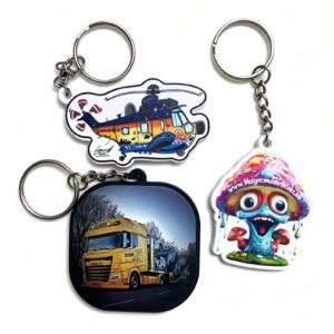 PVC Printed Keychain