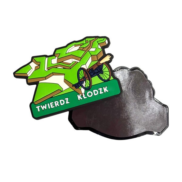 2D PVC Cartoon Cannon Landscape Fridge Magnet Custom wholesale 2D PVC green landscape cannon fridge magnet, military style souvenir decorative magnet