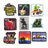Custom Funny Tactical PVC Velcro Patches Wholesale Cartoon Military Hook & Loop Patches For Backpacks