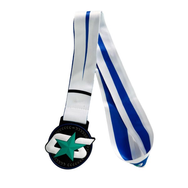 Custom Logo Metal Award Medals With Ribbon Custom Logo Metal Medals With Ribbon PVC Strap Wholesale Sports Award Souvenir Medallions
