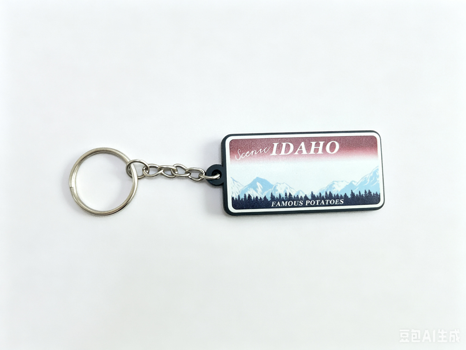 Custom Printed PVC Keychains custom product example