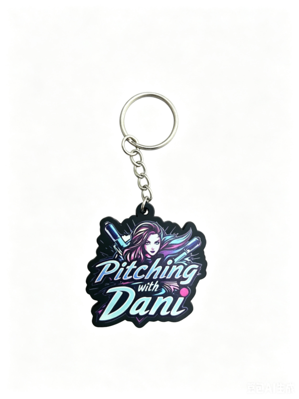 Custom wholesale PVC printed irregular character name keychain, colorful portrait text personalized key accessory