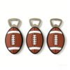 PVC Bottle Openers Wholesale American Football Soft Rubber Beer Openers Sports Fan Souvenir Openers