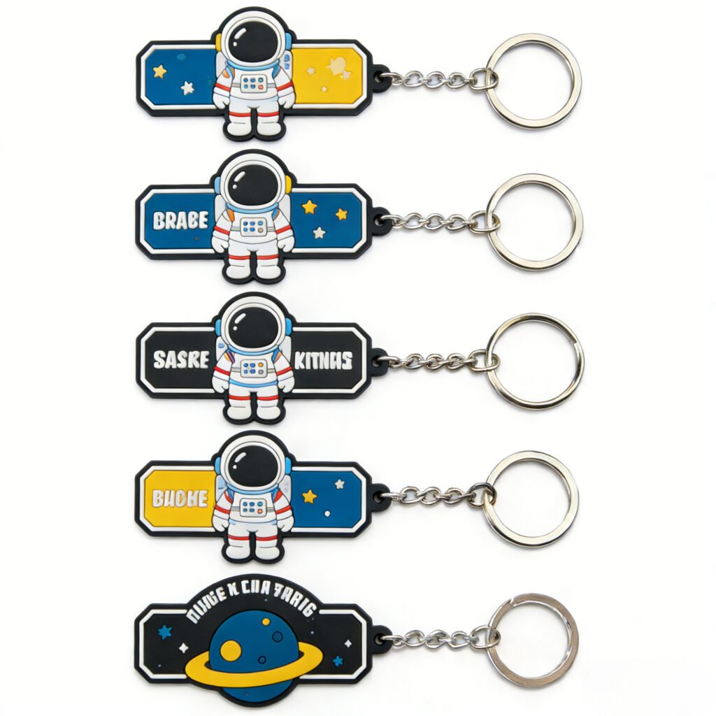custom 2d pvc keychains