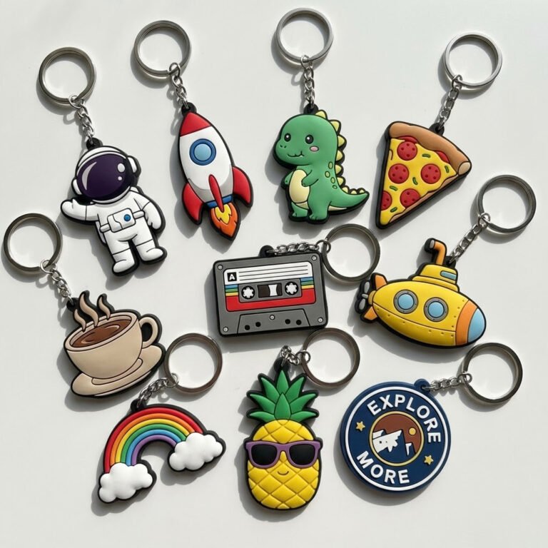 PVC keychain