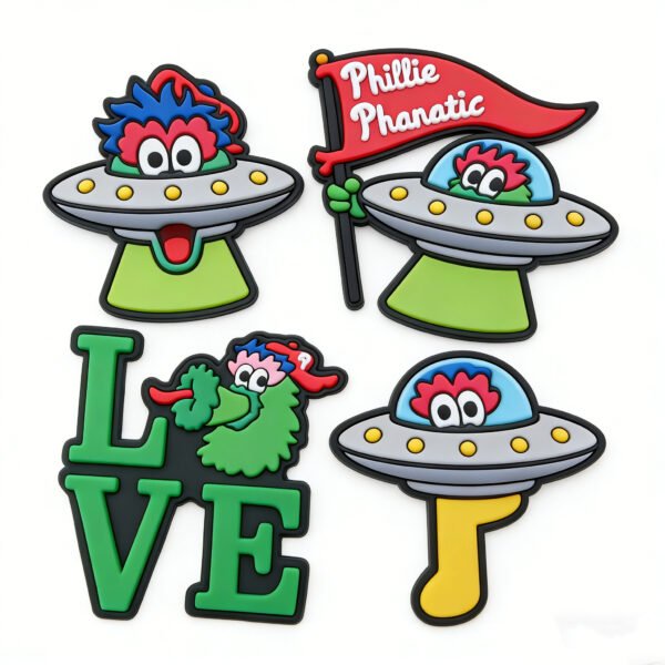 3D Cartoon PVC Velcro Patch 3D Cartoon PVC Velcro Patch