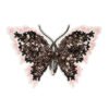 Butterfly Sequin Embroidered Patch