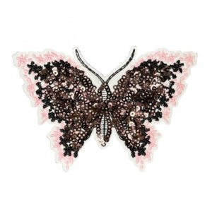 Butterfly Sequin Embroidered Patch