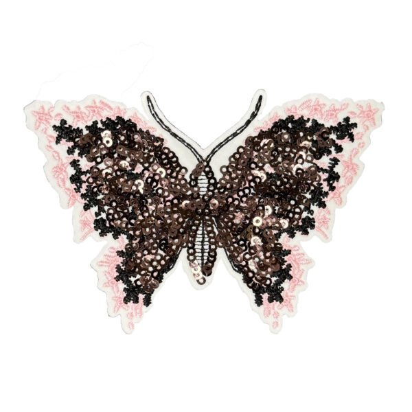 Butterfly Sequin Embroidered Patch