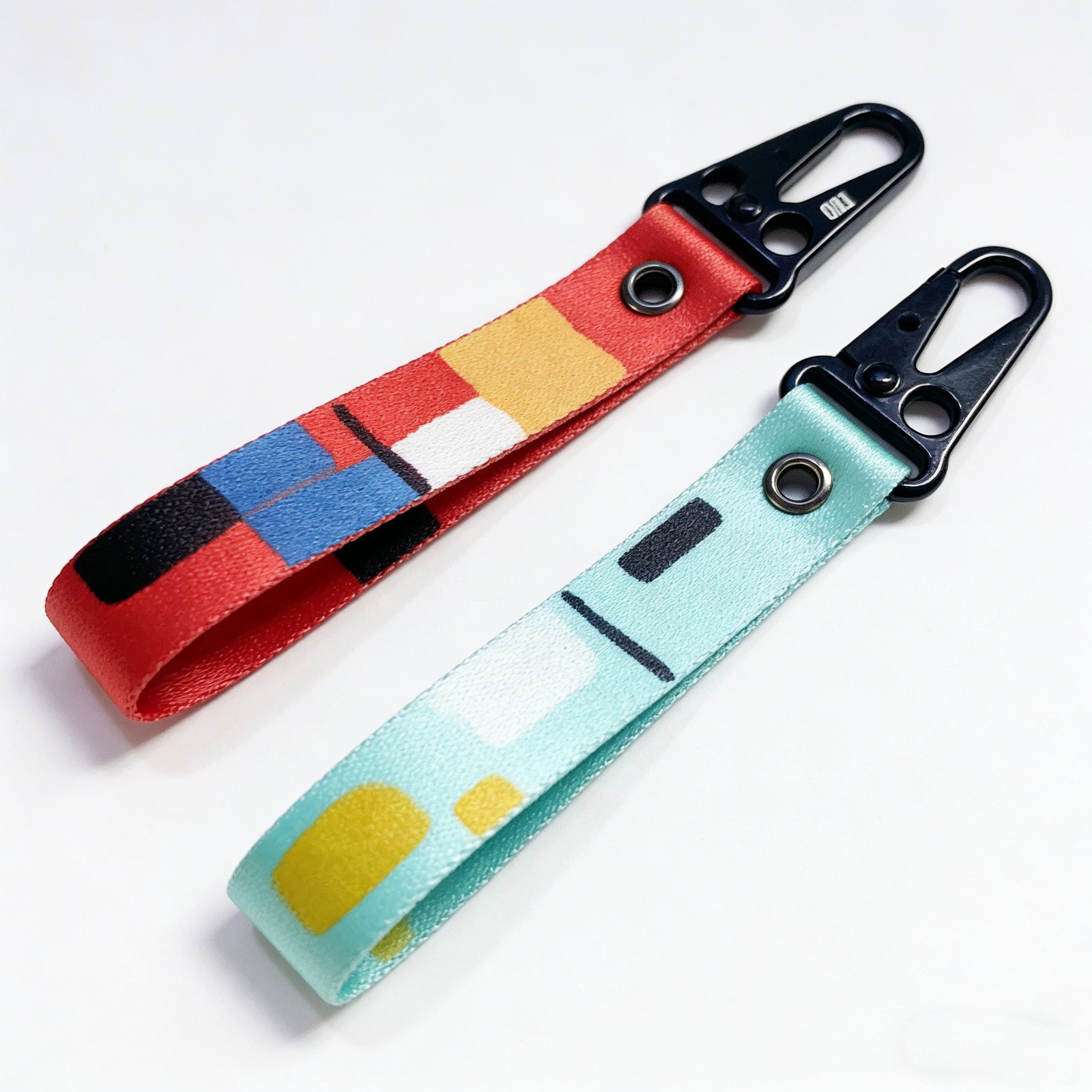 Custom Webbing Keychains custom product example