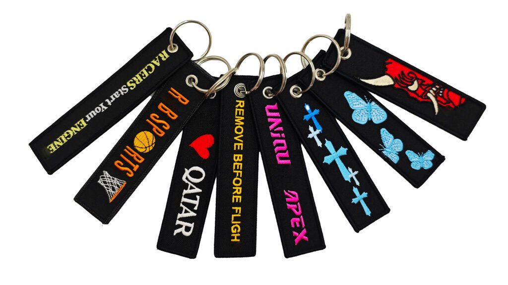 Embroidered keychain 2