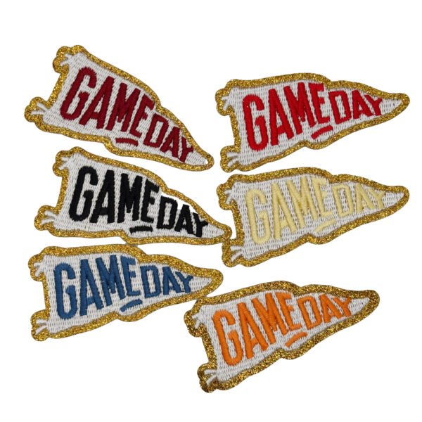 GAMEDAY Embroidered Fabric Patch