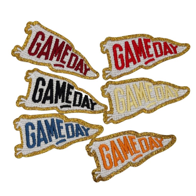 GAMEDAY Embroidered Fabric Patch