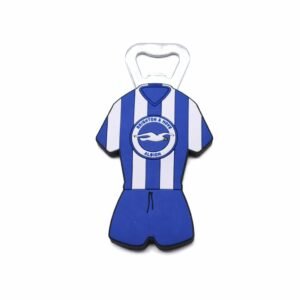 Jersey Soft PVC Magnetic Bottle Opener Keychain