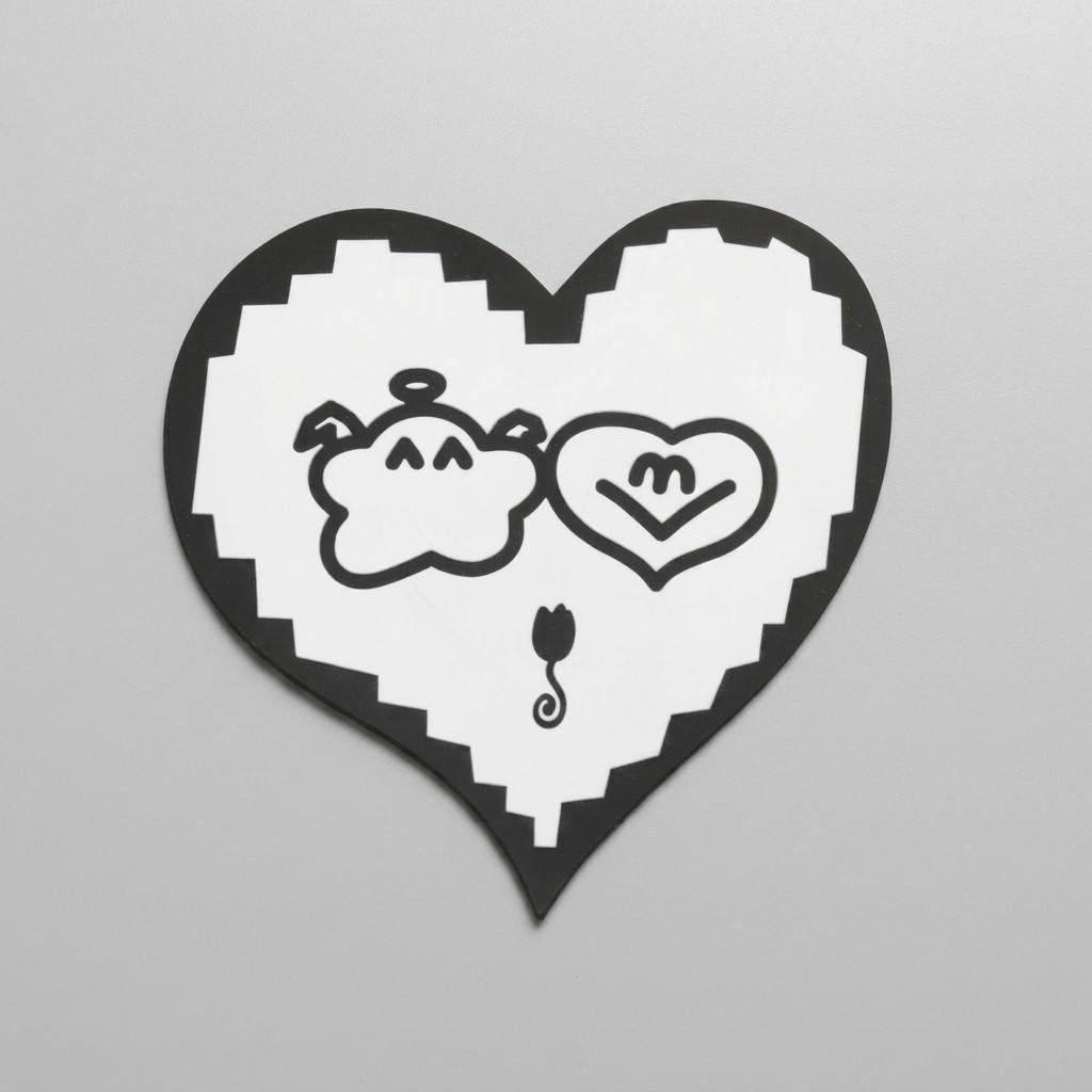 Love-shaped coasters