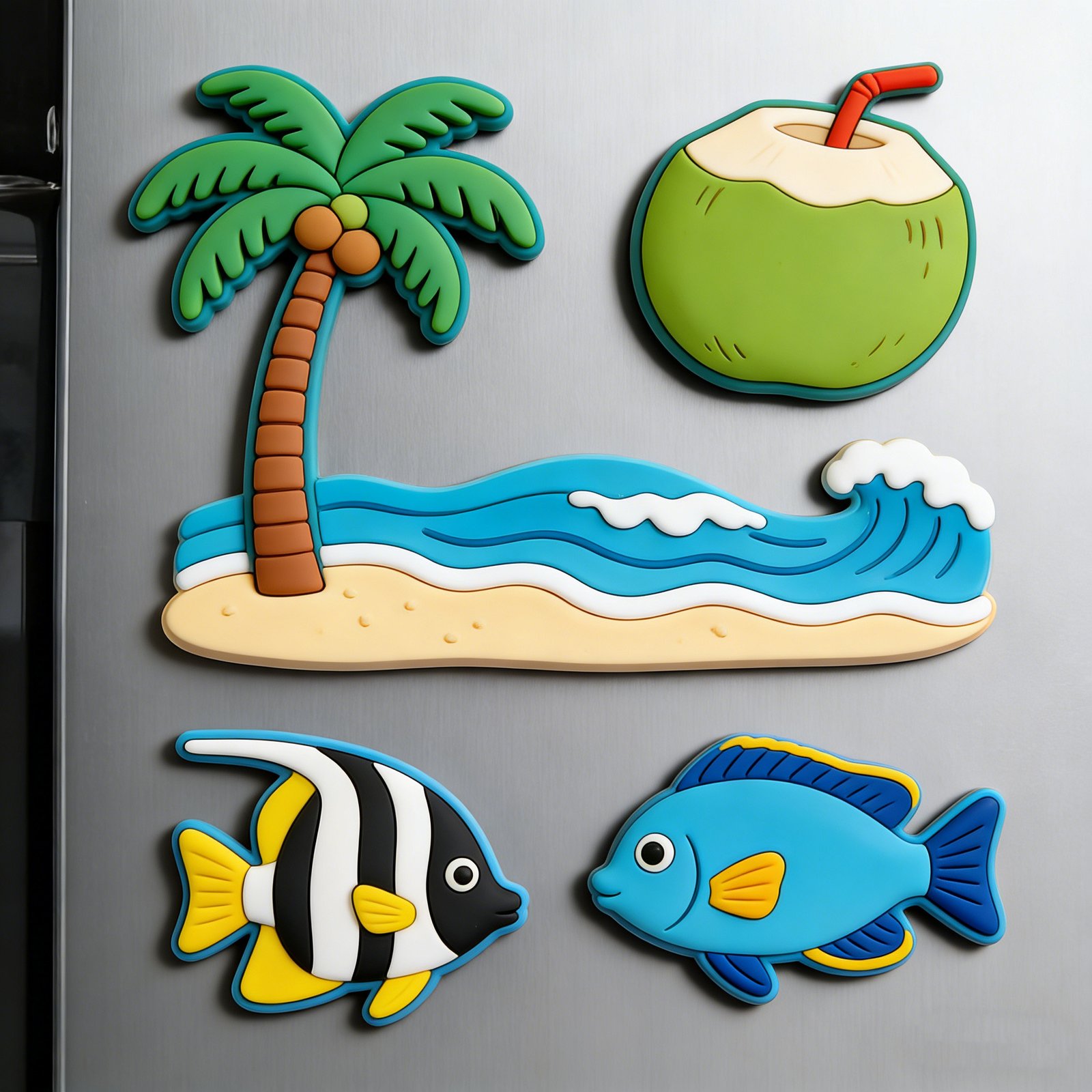 Custom PVC Fridge Magnets custom product example