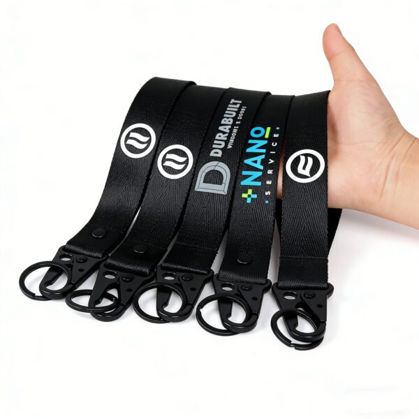 Printed Heavy-Duty Webbing Tactical Key Strap