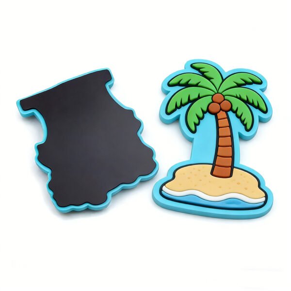 Tropical Island Palm Tree Soft PVC Fridge Magnet Tropical Island Palm Tree Soft PVC Fridge Magnet