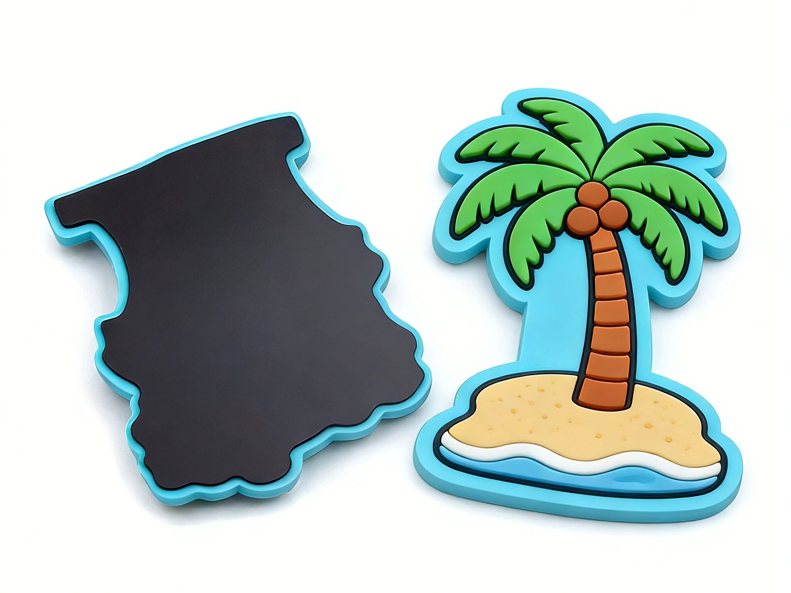 Tropical Island Palm Tree Soft PVC Fridge Magnet