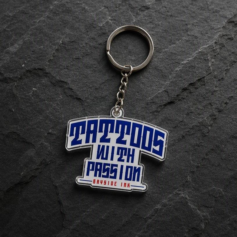 Custom Acrylic Keychains custom product example