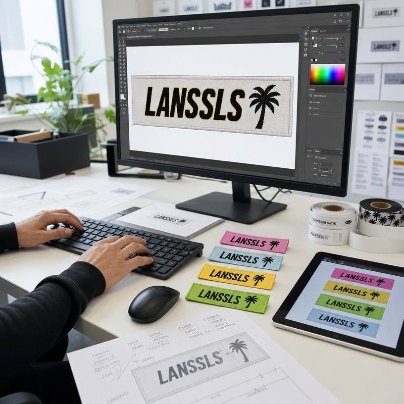 Custom Clothing Labels custom product example
