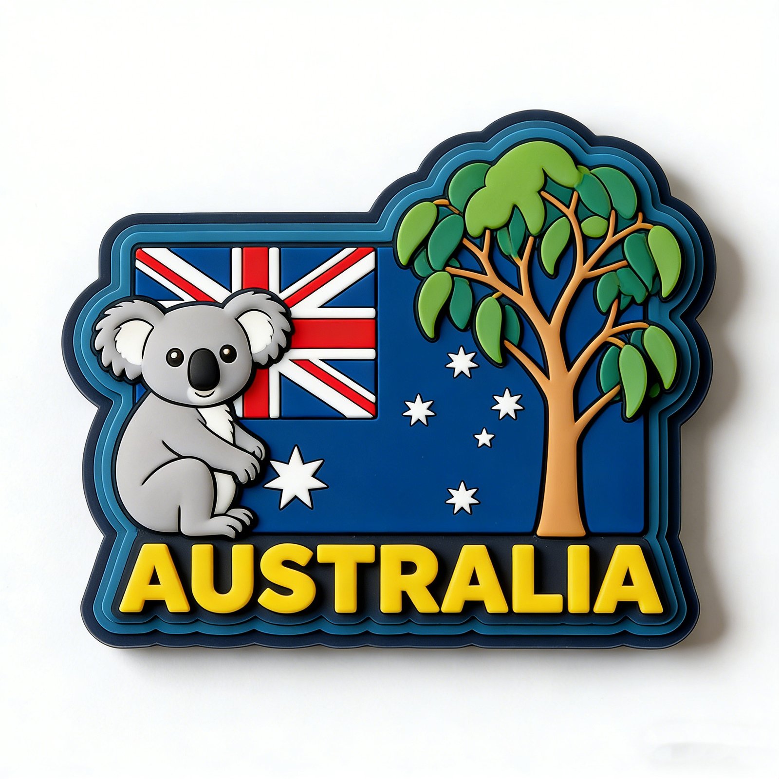 Custom PVC Fridge Magnets custom product example