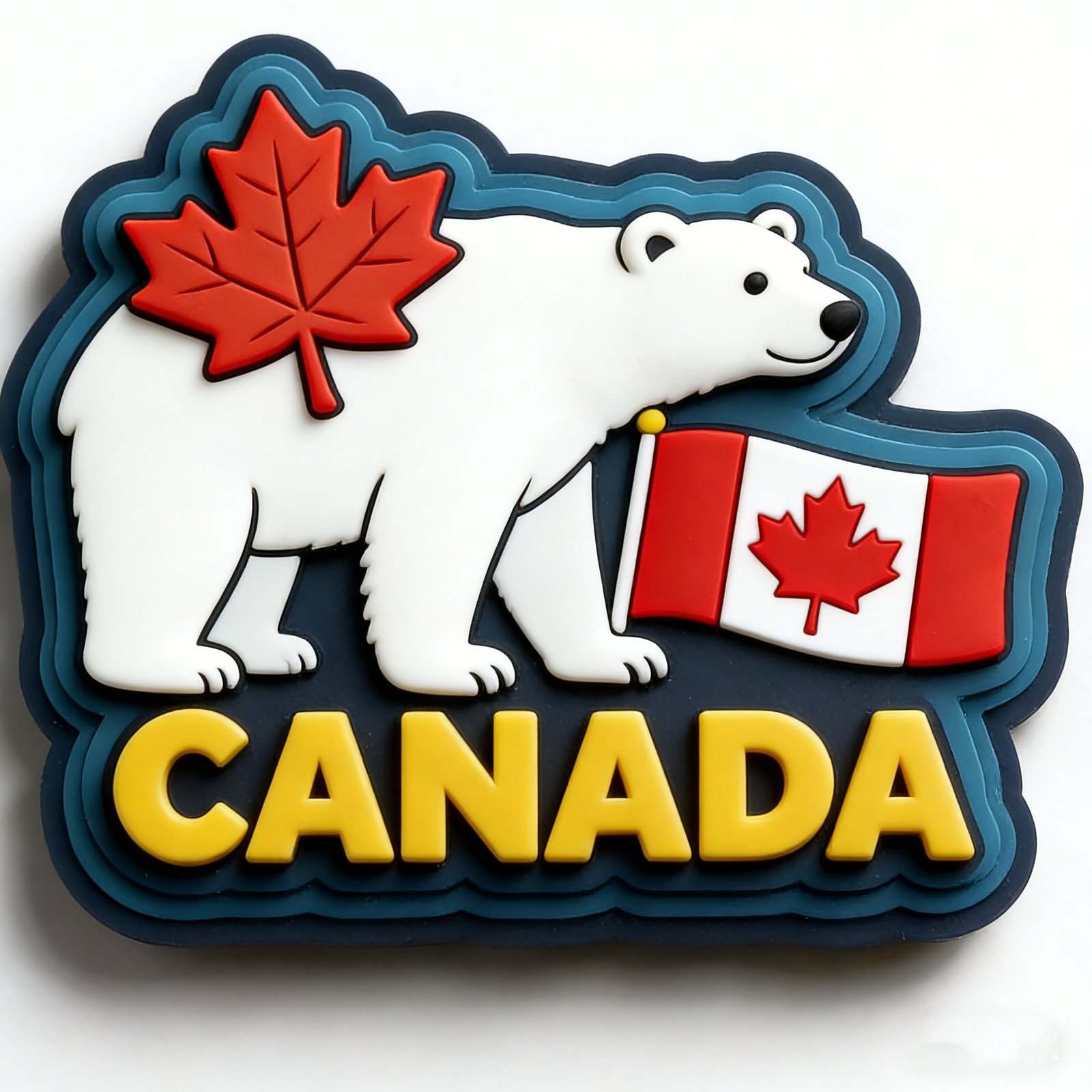 Custom PVC Fridge Magnets custom product example