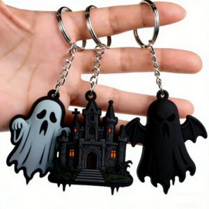 Custom PVC keychain in Halloween theme 3