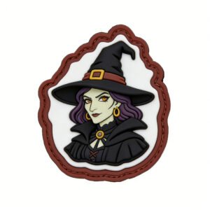 Customized PVC Velcro patches in Halloween theme 1