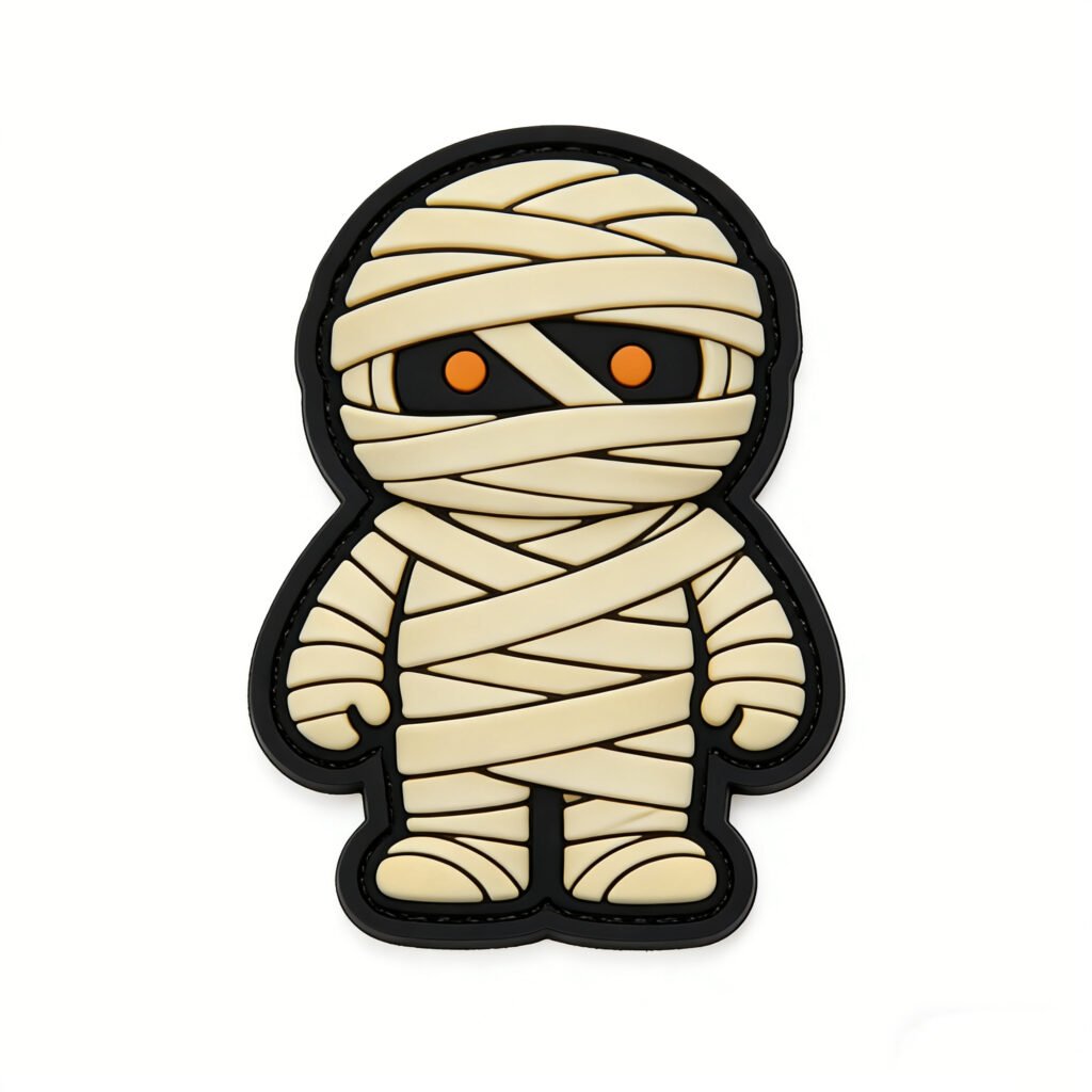 Customized PVC Velcro patches in Halloween theme 3