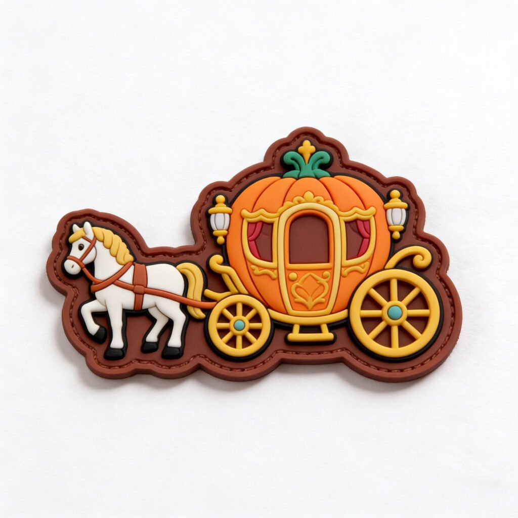 Customized PVC Velcro patches in Halloween theme 4