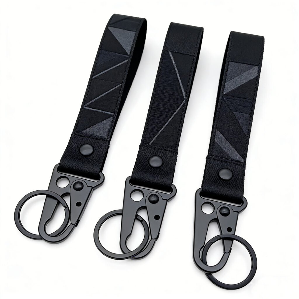 Sample Diagram of custom webbing keychains