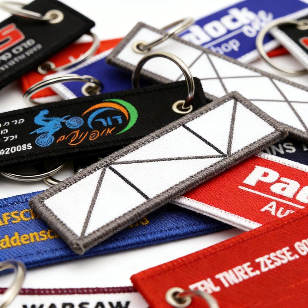 custom embroidered keychains 1