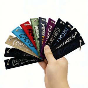 custom embroidered keychains 4